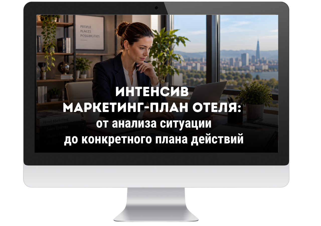 Трёхдневный интенсив "Маркетинг-план отеля: от анализа ситуации до конкретного плана действий"